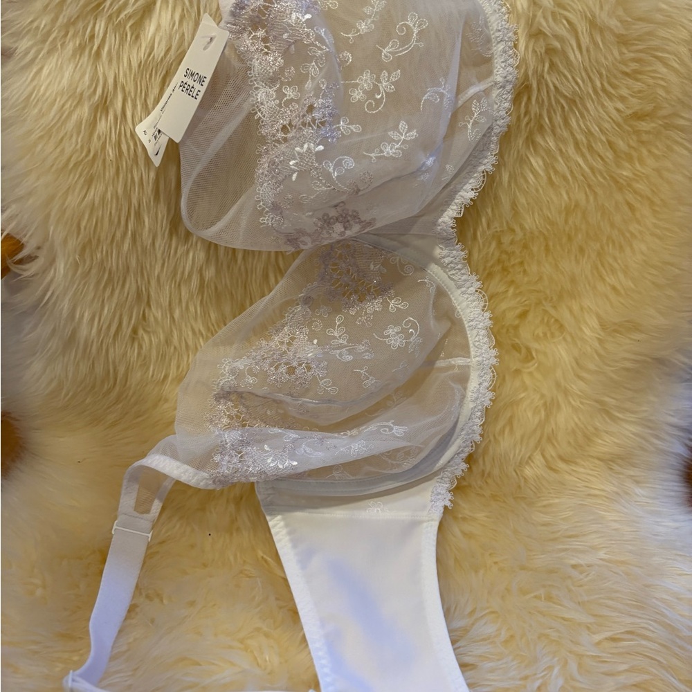 Lace Bra white - Picture 2 of 6